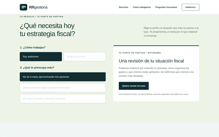 Orientador interactivo